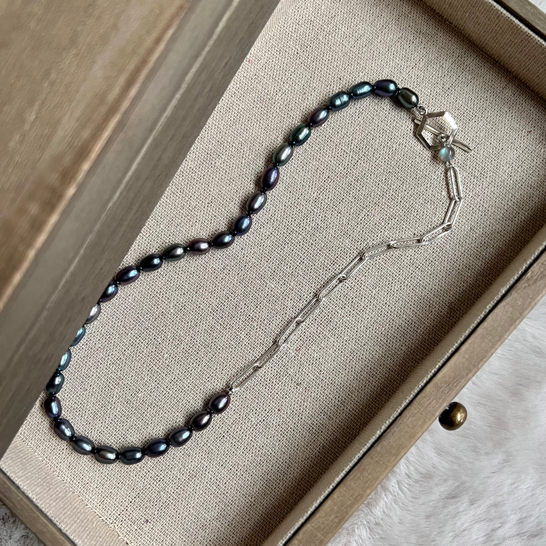 Balanced Gem Necklace