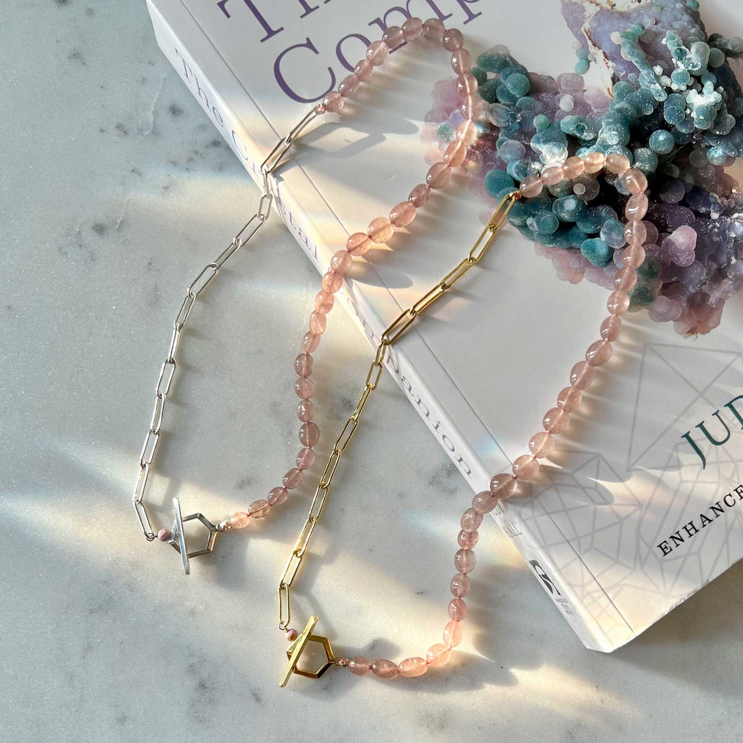 Balanced Gem Necklace