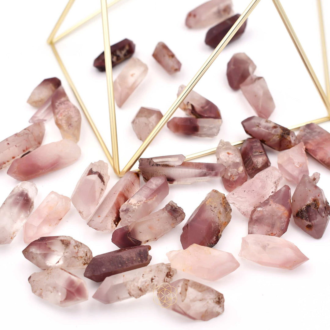 Lithium Quartz Crystals from Kim R Sanchez Jewelry