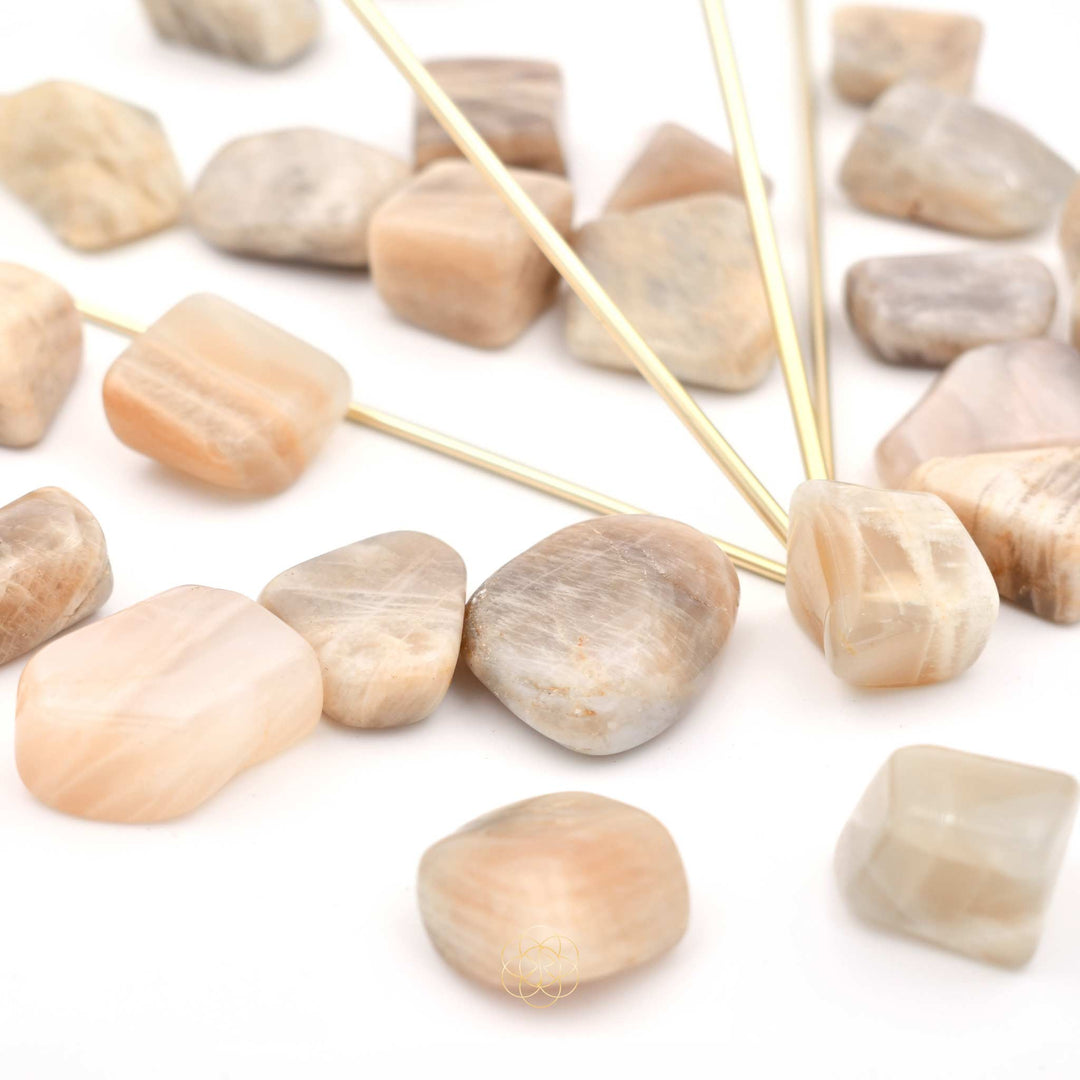 Moonstone Crystals from Kim R Sanchez Jewelry