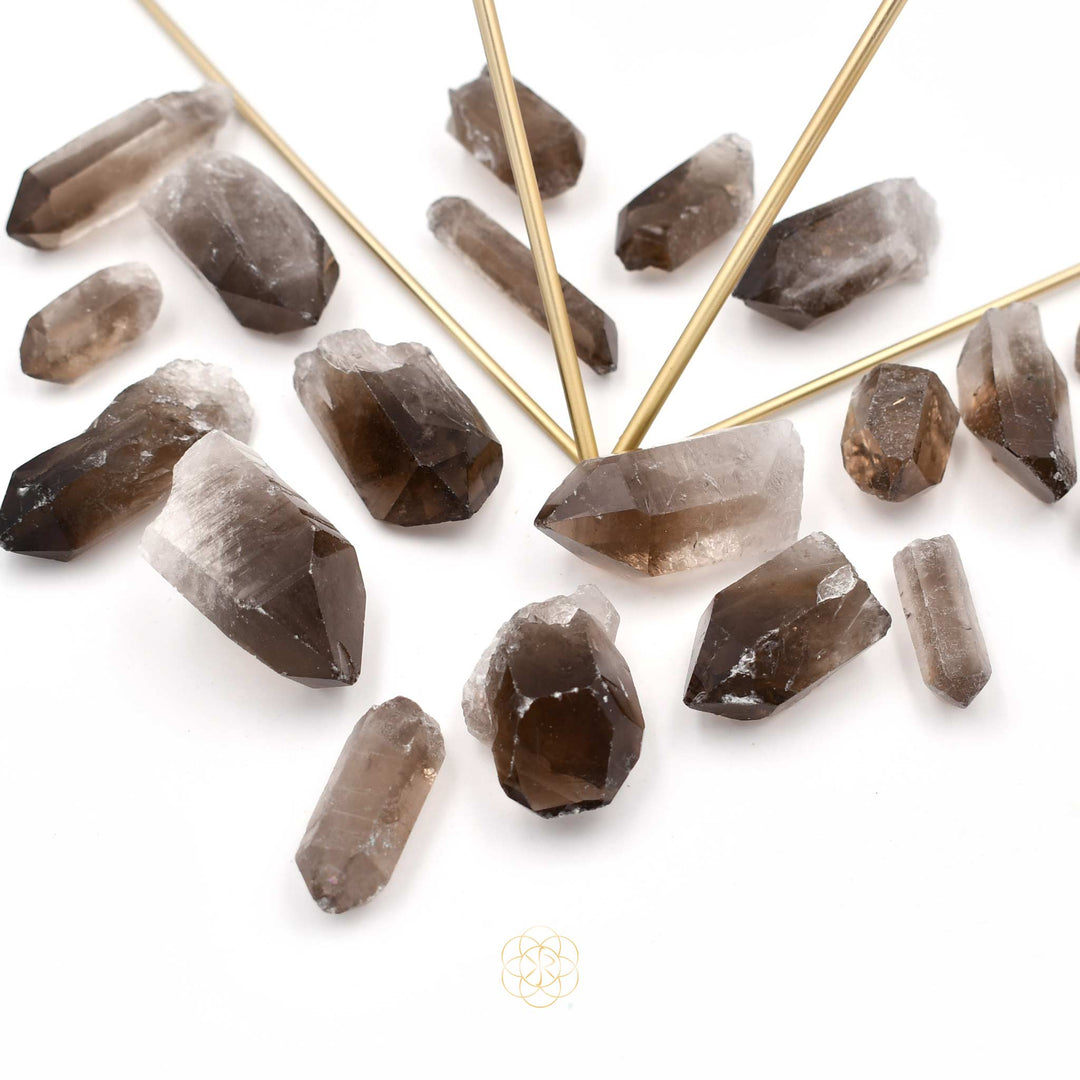 Smoky Quartz Crystals from Kim R Sanchez Jewelry