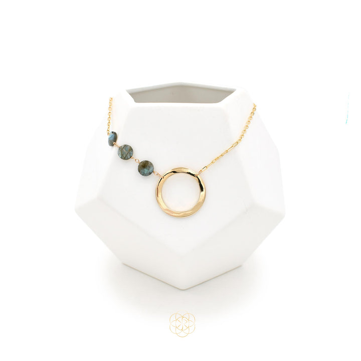 Open Gem Necklace
