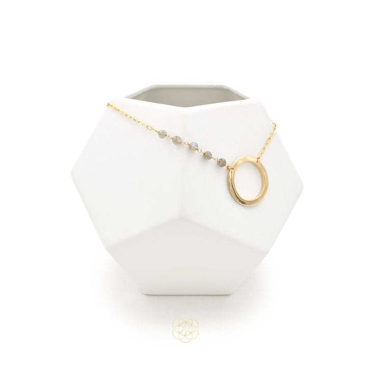 Open Gem Necklace