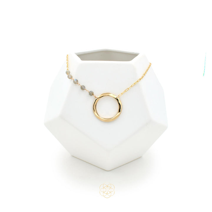 Open Gem Necklace