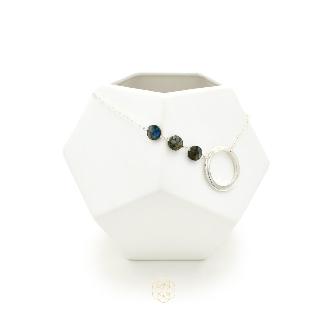 Open Gem Necklace