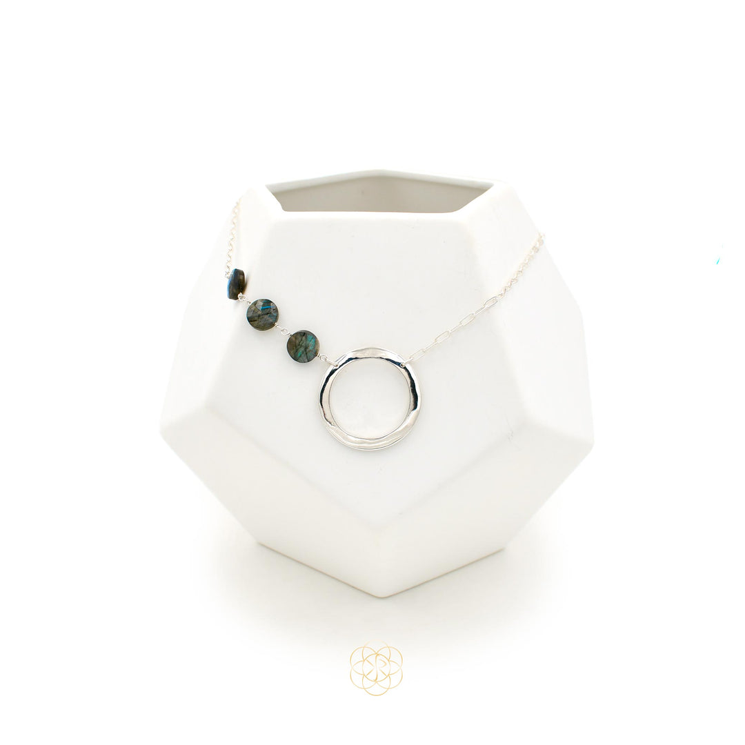 Open Gem Necklace