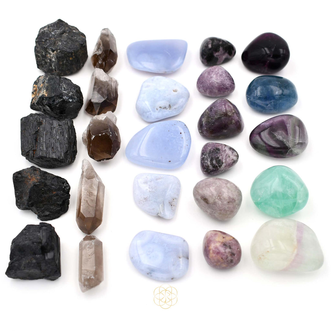 Anti-Anxiety & Focus Crystal Bundle