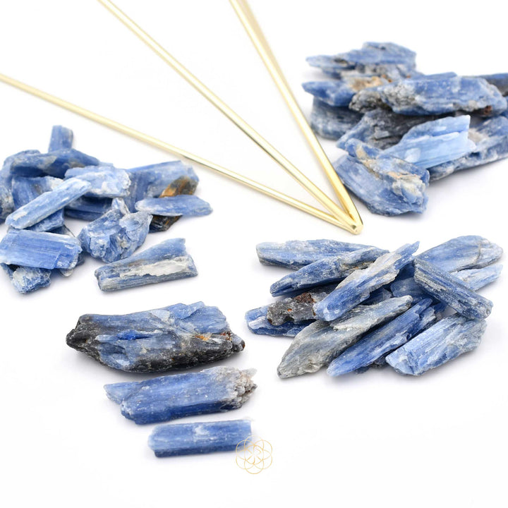 Blue Kyanite Crystals from Kim R Sanchez Jewelry