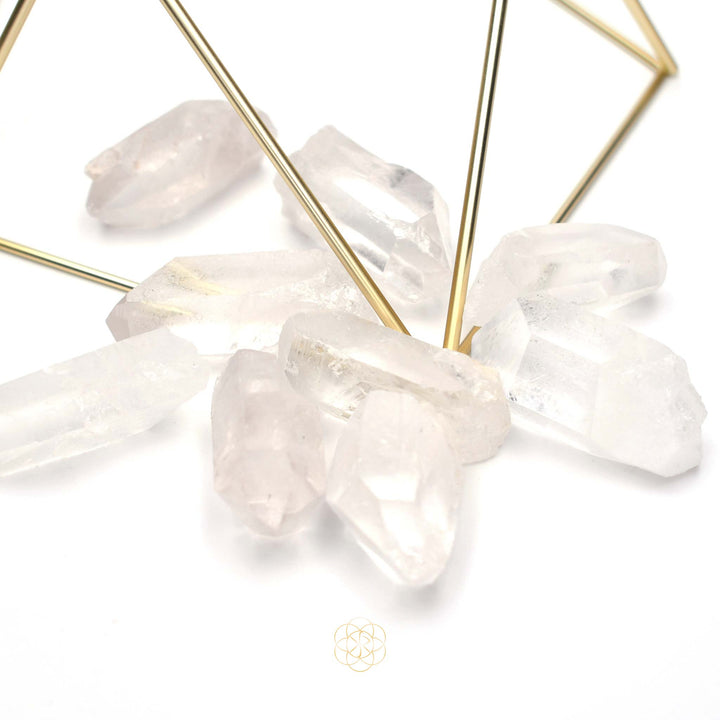 Clear Quartz Crystals from Kim R Sanchez Jewelry