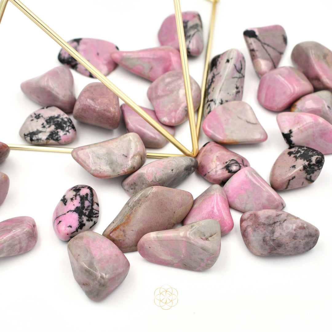 Rhodonite Crystals from Kim R Sanchez Jewelry