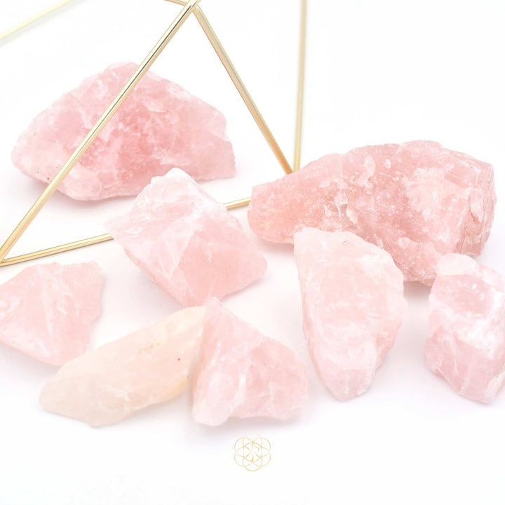 Rose Quartz Crystals from Kim R Sanchez Jewelry
