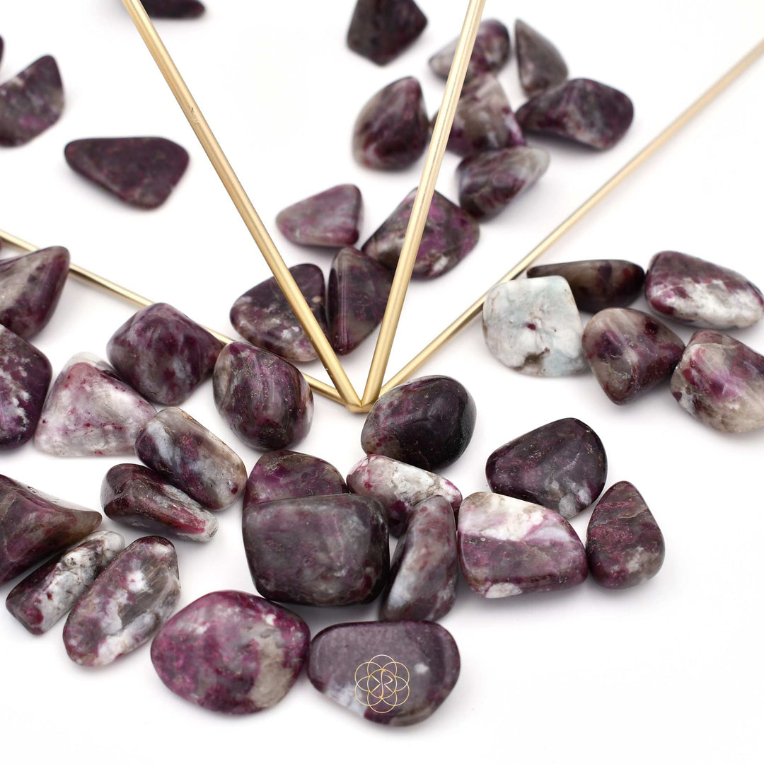 Ruby Tourmaline Crystals from Kim R Sanchez Jewelry